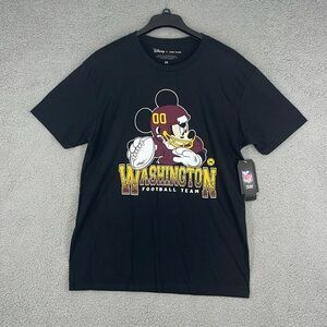 Disney X Junk Food NFL Washington Football Team short sleeve shirt men’s medium